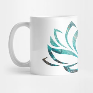 Abstract - Lotus Flower Mug